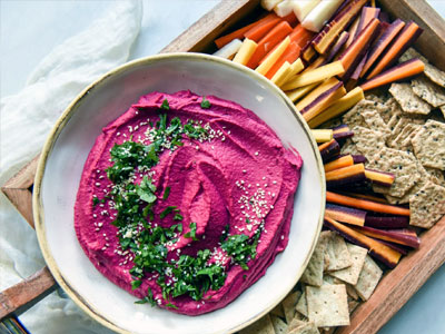 Veg Beetroot Hummus